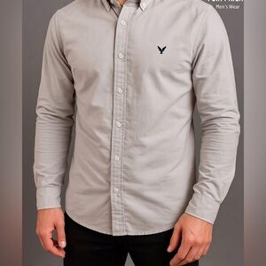 American Eagle Outfitters Casual gray shirt xL